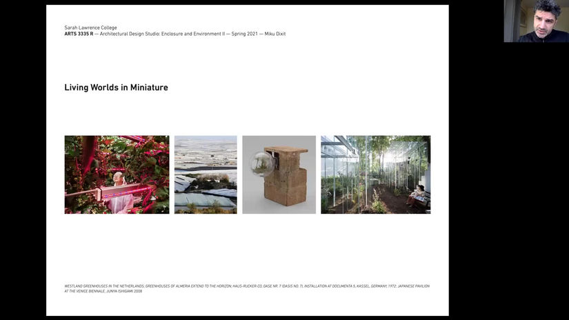 ARCHITECTURE, ENCLOSURE, AND ENVIRONMENT | SPRING 2021